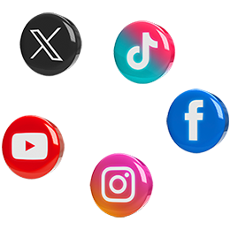 Icon of social media logos